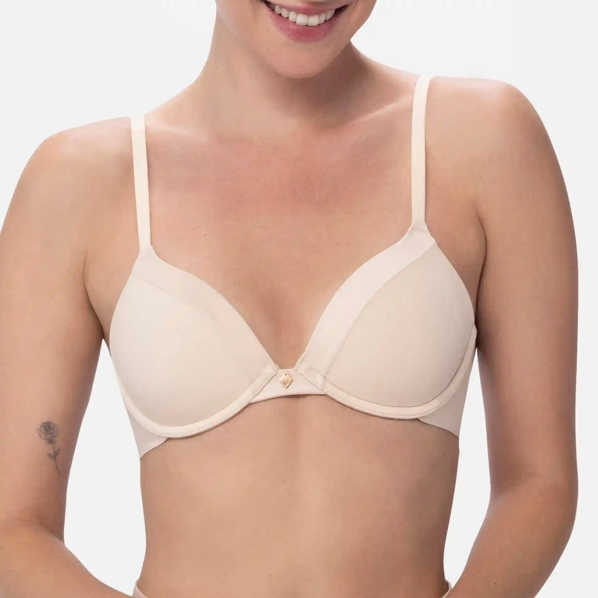 The NoGap Satin Bra