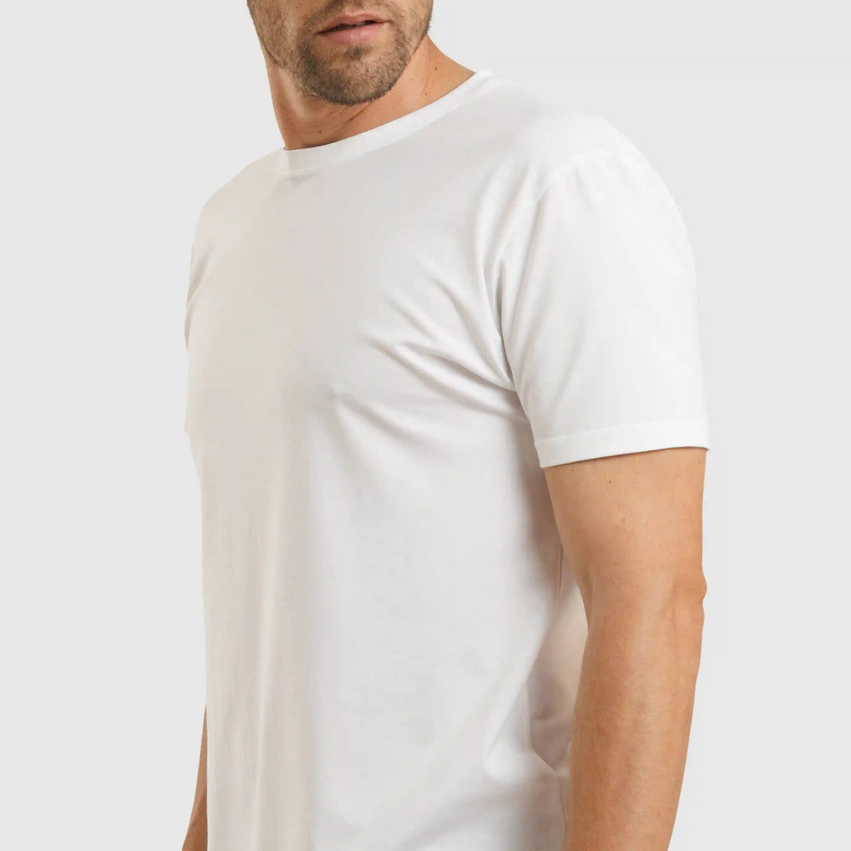 Version7B Crew Neck Straight Hem